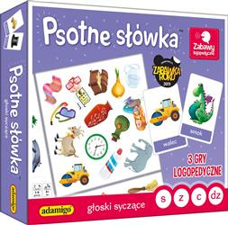 Gra Psotne słówka - głoski syczące