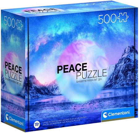 Puzzle 500 Peace Collection Light Blue