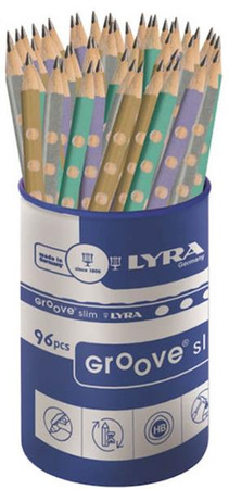 Ołówek Lyra Groove slim metaliczne HB 