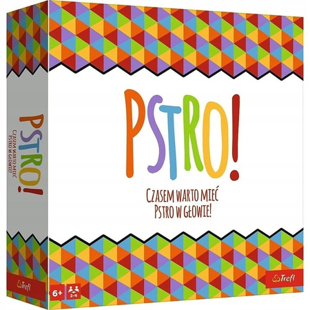 Pstro w głowie gra planszowa  familijna rodzinna fajna szybka dla dzieci