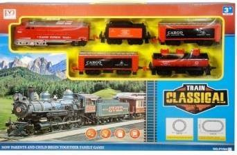 Kolejka Lokomotywa z wagonikami