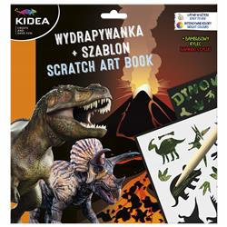 Kreatywne wydrapywanki z szablonami B