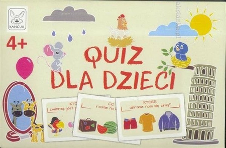 QUIZ DLA DZIECI 4 GRA EDUKACYJNA