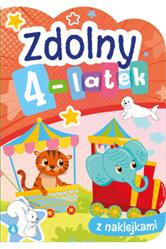 Zdolny 4-latek z naklejkami