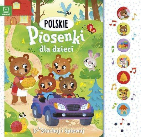 Polskie piosenki dla dzieci. Słuchaj i śpiewaj.