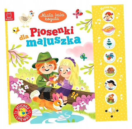 Miała baba koguta. Piosenki dla maluszka. Słuchaj i śpiewaj!