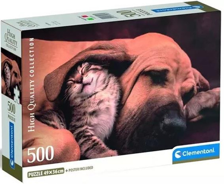 Puzzle 500 Compact Cuddles / Przytulanki