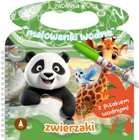 Zadanka & malowanki wodne.Zwierzaki