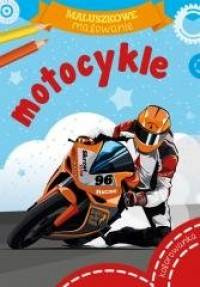 Motocykle. Maluszkowe malowanie. Kolorowanka