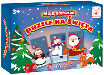 Moje pierwsze puzzle na Święta
