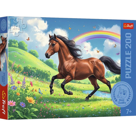 Puzzle 200 Dostojny koń TREFL