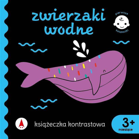 Książeczka kontrastowa. Zwierzęta wodne