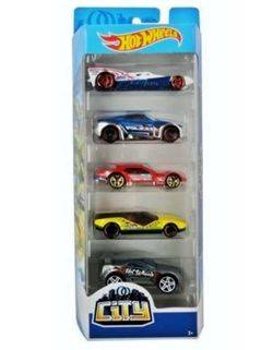 Pięciopak Hot Wheels MATTEL