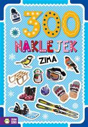 300 naklejek. Zima