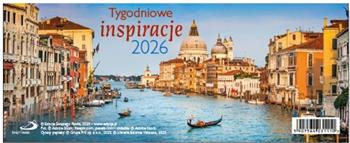 Kalendarz biurkowy 2026 Tygodniowe inspiracje