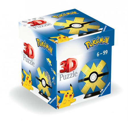 Puzzle 3D Kula: Pokemon Quick Ball