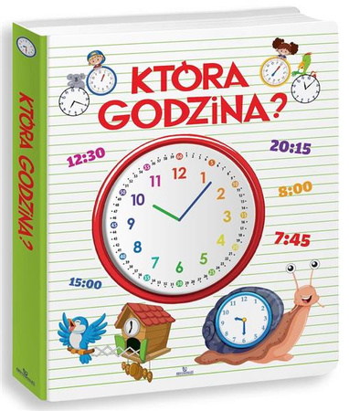 Która godzina?ksiązka z zegarem