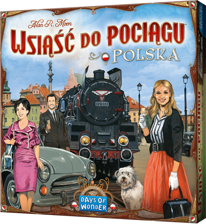Wsiąść do Pociągu: Kolekcja Map 6.5 - Polska. Gra
