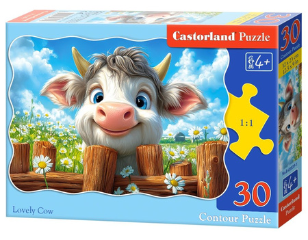Puzzle 30 Lovely Cow / Urocza krowa