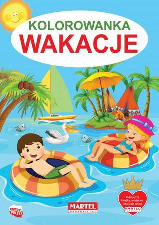 Kolorowanka - wakacje