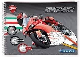 Szkicownik - Motocykle Ducati CLEMENTONI
