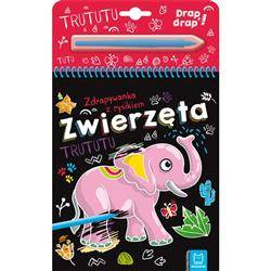 Zdrapywanka z rysikiem. Zwierzęta