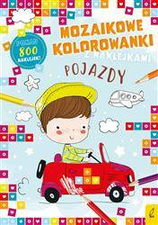 Mozaikowe kolorowanki. Pojazdy