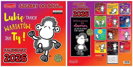 Kalendarz Classic Q Sheepworld – szczery do bólu 2026
