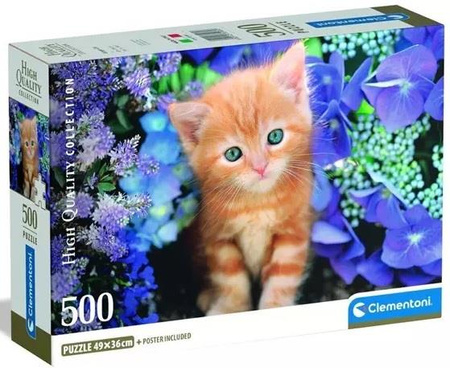 Puzzle 500 HQC Compact Ginger cat 