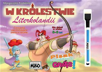 W królestwie literkolandii + pisak suchościeralny