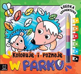 Koloruję i poznaję. W parku. Kredka segmentowa