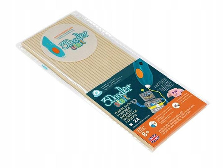 3Doodler wkład jednokolorowy Beżowy