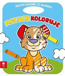 Maluch koloruje Piesek
