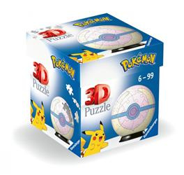 Puzzle 3D Kula: Pokemon Heal Ball