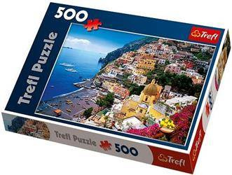 Puzzle 500 Positano, Wybrzeże Amalfickie, Włochy