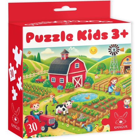 PUZZLE KIDS 3+ farma