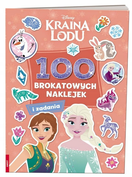 Kraina Lodu. 100 Brokatowych naklejek