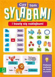 Czytam sylabami i bawię się naklejkami