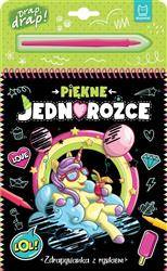 Piękne jednorożce. Zdrapywanka z rysikiem