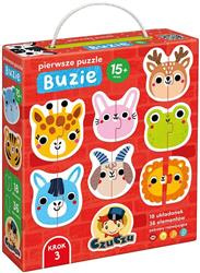 CzuCzu Pierwsze puzzle Buzie dla dzieci 15m+