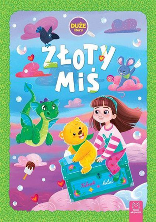 Złoty Miś. Duże litery. Oprawa twarda