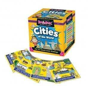 BrainBox Cities Of The World Gra edukcyjna 