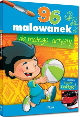 96 malowanek dla małego artysty
