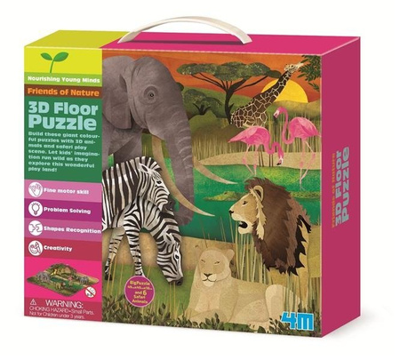Puzzle 3D  Safari