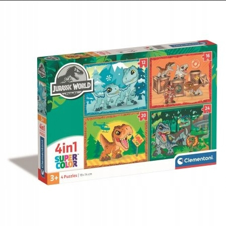 Puzzle 4 w 1 Park Jurajski 21521