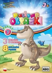 Piaskowe obrazki pakiet 7.Kreatywna zabawa   NIKO