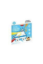 Długie rysowanki Pojazdy w pracy 3+ Po śladzie