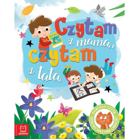 Czytam z mamą, czytam z tatą. Niebieska książeczka