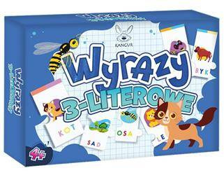Wyrazy 3-literowe. Puzzle