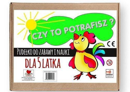 Czy to potrafisz? Pudełko do zabawy i nauki 5latka